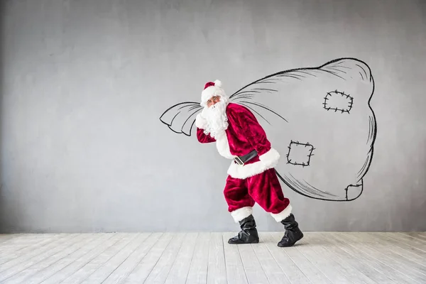 Santa Claus Christmas Xmas concept van de vakantie — Stockfoto