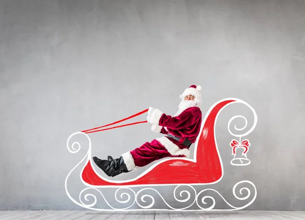 Santa Claus Christmas Xmas Holiday Concept — Stock Photo, Image
