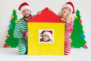 Noel ev tatil tasarım konsepti