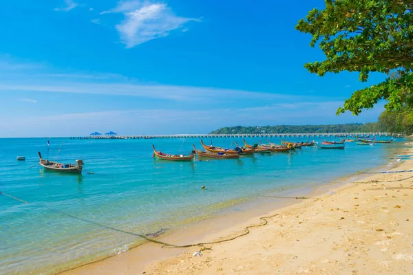 Hafenstrand phuket thailand — Stockfoto