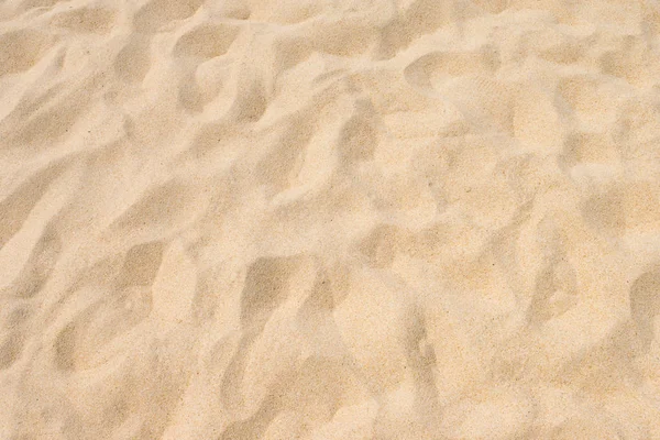 Drobny piasek plażowy w letnim słońcu — Zdjęcie stockowe