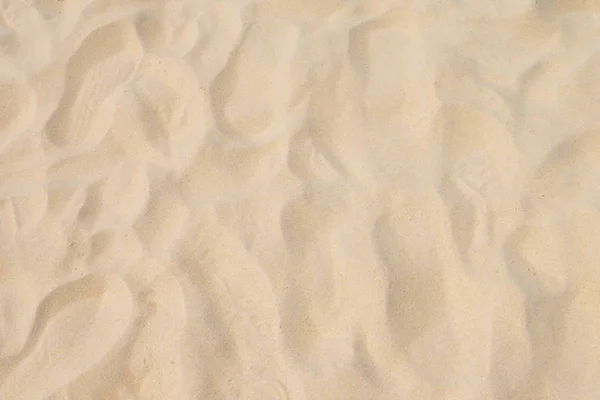 Fijn strand zand in de zomerzon — Stockfoto