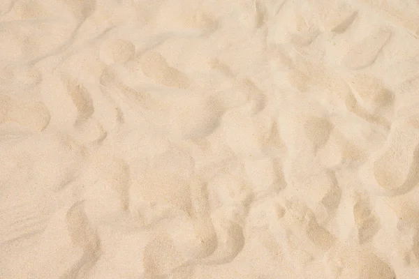 Plage de sable fin sous le soleil d'été — Photo