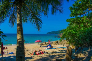 sans deniz görünümü phuket Tayland Beach