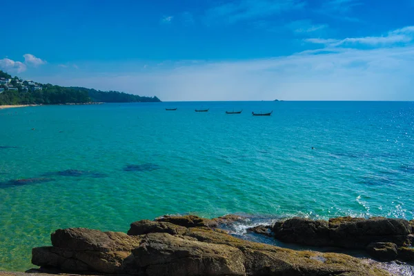 Morze morze plaża sand w phuket island rhailand — Zdjęcie stockowe