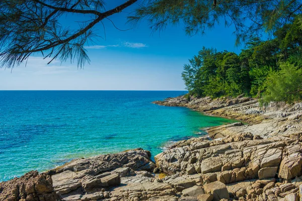 Stock image sea view beach sand in phuket island rhailand