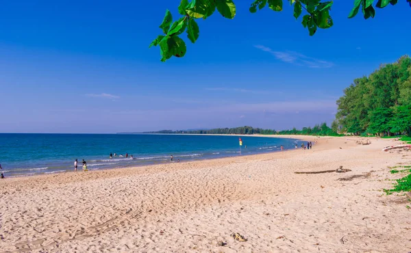 Morze morze plaża sand w phuket island rhailand — Zdjęcie stockowe