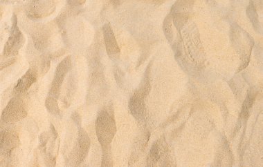 Yaz güneşinde güzel kumsal