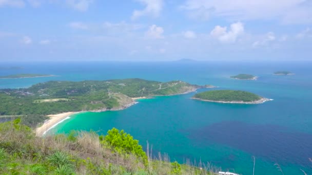 普吉岛 风景秀丽的海景 — 图库视频影像