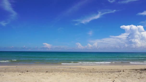 Paisaje Playa Mar Phuket Playa Mar Vista Playa Mar Luz — Vídeos de Stock