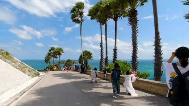 Phuket Strand Hav Utsikt Över Stranden Havet Solljus Sommaren Phuket — Stockvideo