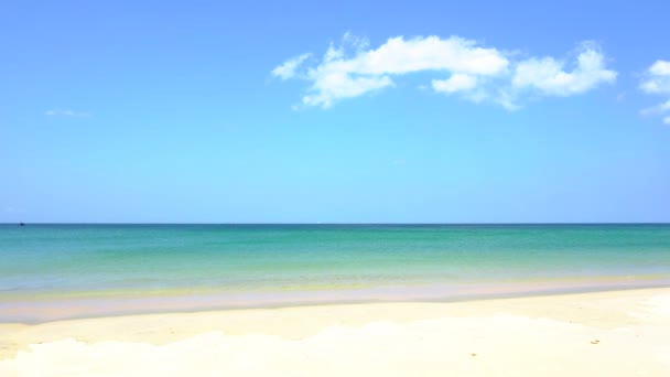 Plaża Phuket Morze Widok Morze Plaży Świetle Słonecznym Lecie Karon — Wideo stockowe