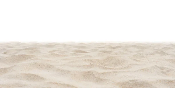 nature beach sand on white background