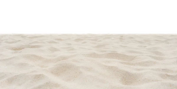 Příroda Pláž Písek Bílém Pozadí — Stock fotografie