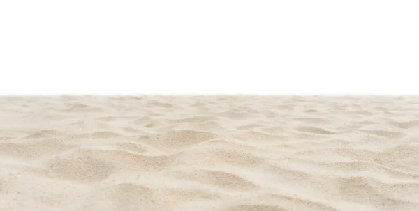 Природа Пляжний Пісок Білому Тлі — стокове фото