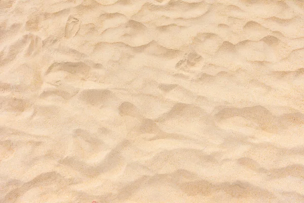 背景と質感 トップビュー背景として夏の太陽の下で美しいビーチの砂の自然 — ストック写真