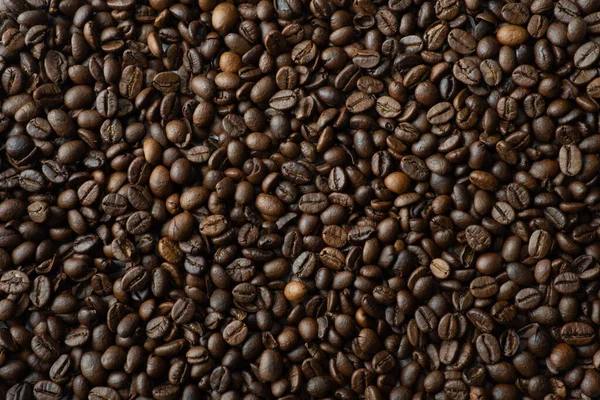 Food and drink, Top view Coffee bean background texture