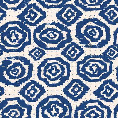 Vektör kravat boya Dikişsiz desen. 