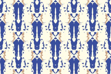 Vektör kravat boya Dikişsiz desen.