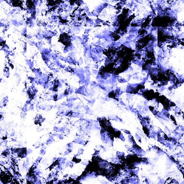 Kare suluboya desen.