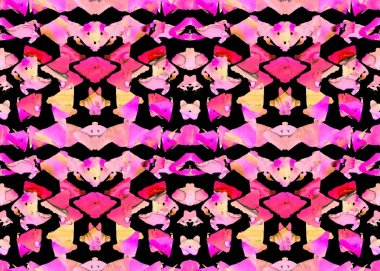 Aztek desen. Aşiret tasarım.