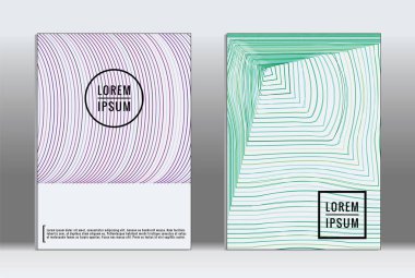 En az tasarım kapakları.