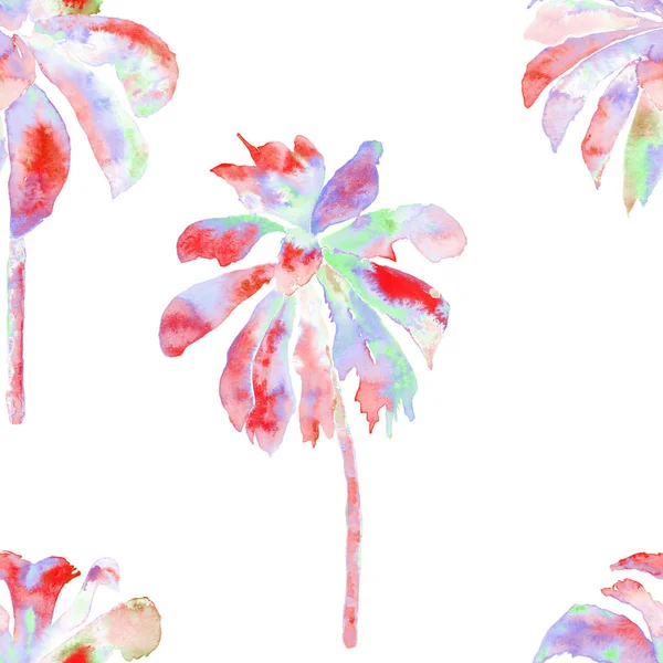 Tropic palmiye desen. — Stok fotoğraf