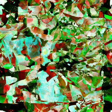 Etnik patchwork tasarım. 