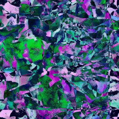 Etnik patchwork tasarım. 