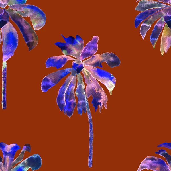 Modello di palma tropicale . — Foto Stock
