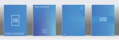 Vektör geometrik çizgi deseni için afiş tasarımı.