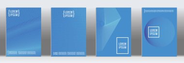 Vektör geometrik çizgi deseni için afiş tasarımı.