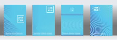 Vektör geometrik çizgi deseni için afiş tasarımı.