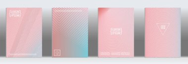 Vektör geometrik çizgi deseni için afiş tasarımı.