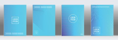 Vektör geometrik çizgi deseni için afiş tasarımı.