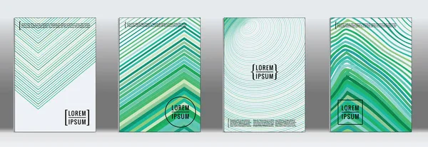 Vektör geometrik çizgi deseni için afiş tasarımı.