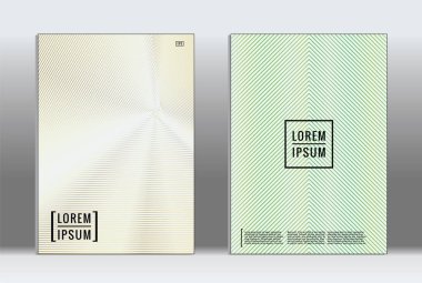 En az tasarım kapakları.