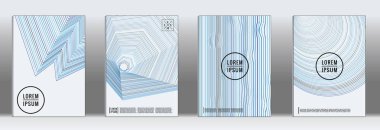 Vektör geometrik çizgi deseni için afiş tasarımı.