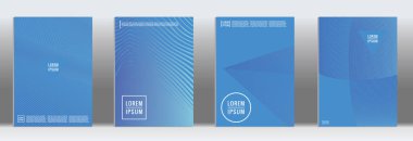 Vektör geometrik çizgi deseni için afiş tasarımı.