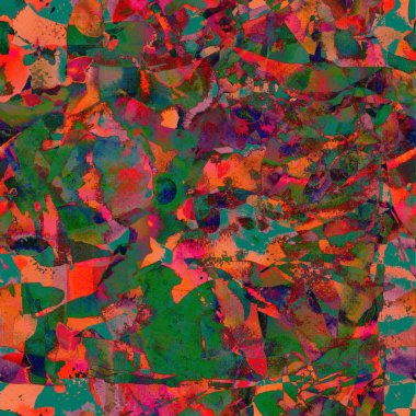 Etnik patchwork tasarım. 