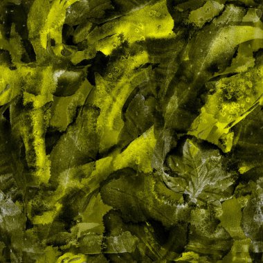 Yaratıcı suluboya desen.