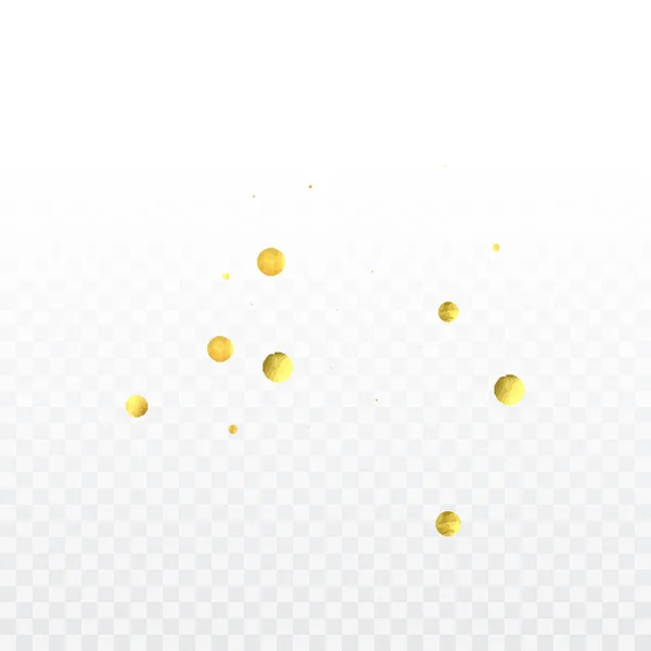 Celebração de confetes de ouro . —  Vetores de Stock