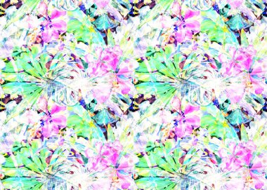 Egzotik geometri seamless modeli.