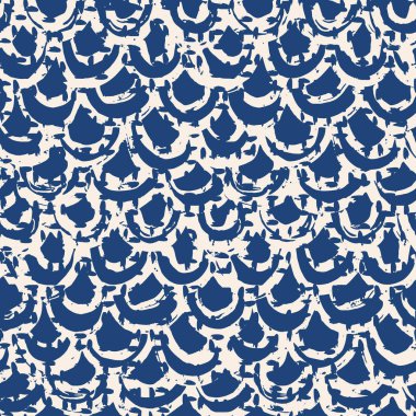 Indigo kravat boya Dikişsiz desen.