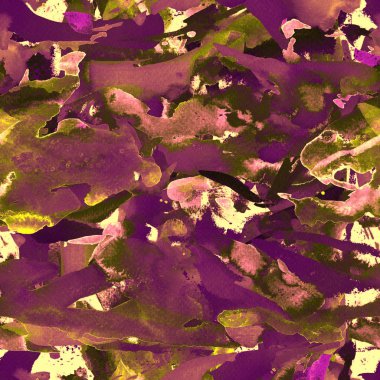 Yaratıcı suluboya desen.