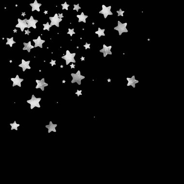 Gümüş Yıldız konfeti.