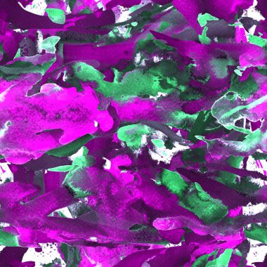 Yaratıcı suluboya desen.