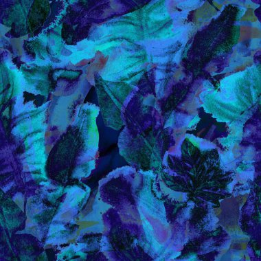 Yaratıcı suluboya desen.