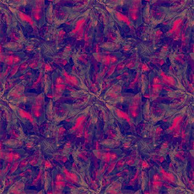 Patchwork suluboya Seamless Modeli. 