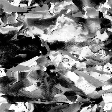 Yaratıcı suluboya desen.